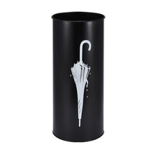 Load image into Gallery viewer, Household Simple Iron Round Umbrella Stand Moisture Storage Bucket Umbrella Receiving Rack For Home Hallway Entryway Office WF95