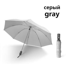 Load image into Gallery viewer, Quality 8K Inverted Automatic Umbrella Men 3 Folding Reverse Windproof Car Umbrella Rain Women Upgrade Waterproof Small Umbrella